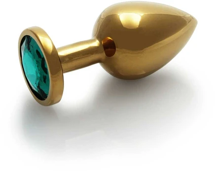 Ouch By Shots Ouch! Round Gem Butt Plug - Medium