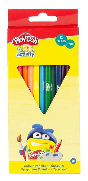 PLAYDOH Spalvoti pieštukai 12vnt., 320-20001