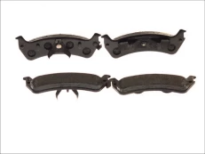 BOSCH 0 986 424 655 Brake pad set kaina