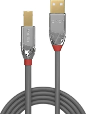 Laidas Lindy Cromo Line USB 2.0 A male, USB 2.0 B male, 2 m kaina