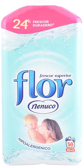 FLOR nenuco audinių minkštiklis 50 skalbimų 1025 ml