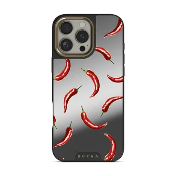 Hot Chilli - iPhone 16 Pro Case, Elite Mirror (MagSafe) / Gold