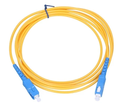 Optinis jungiamasis laidas SC/UPC–SC/UPC (MM, duplex, OM3, 2mm, LSZH, 2m)