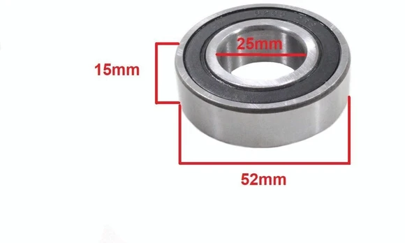 Other 6205-2RS IŠĖJIMO VELENĖLIO GUOLIS ATV150 25x52x15 PHE