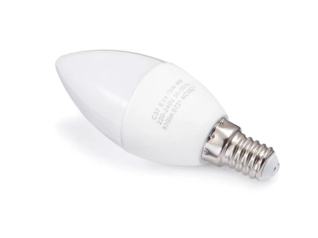 LED lemputė E14 10W C37 - neutrali balta (4500K)