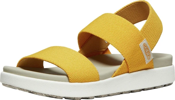 Keen ELLE BACKSTRAP Golden Yellow/Star White - 36