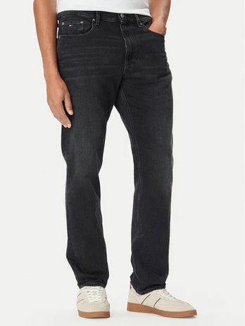 Tommy Jeans Džinsai Rayan DM0DM23683 Juoda Straight Leg