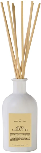 The Olphactory, Musk Silhouette, Fragrance Sticks, Musk, Aroma Reed Diffuser, 250 ml