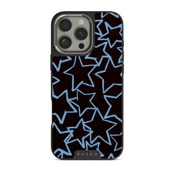 Stardust - iPhone 16 Pro Case, Elite Dark (MagSafe) / Silver