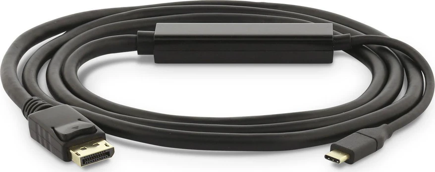Kabelis USB LMP USB-C - 1.8 m Juodas (LMP-USBC-DPC-B)