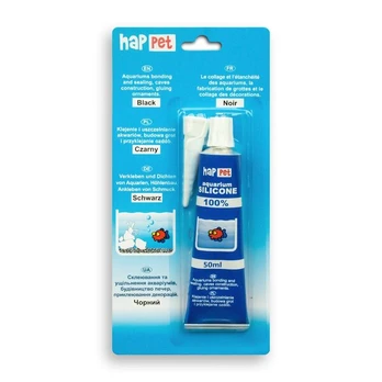 Silikonas Happet, 50 ml, juodas