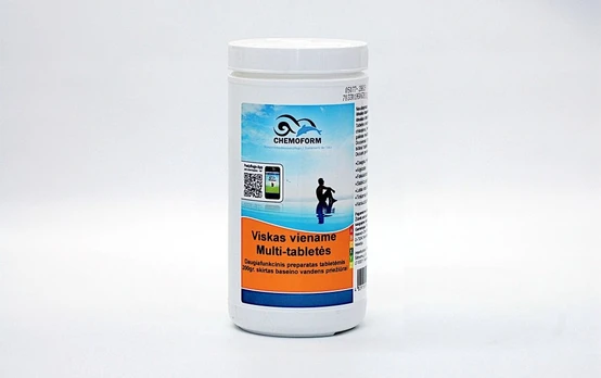Lėto tirpimo multitabletės Chemoform 1kg po 200gr.