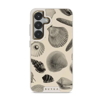 Shell Mosaic - Samsung Galaxy S25 Case, Elite Light (Magnetic) / Gold