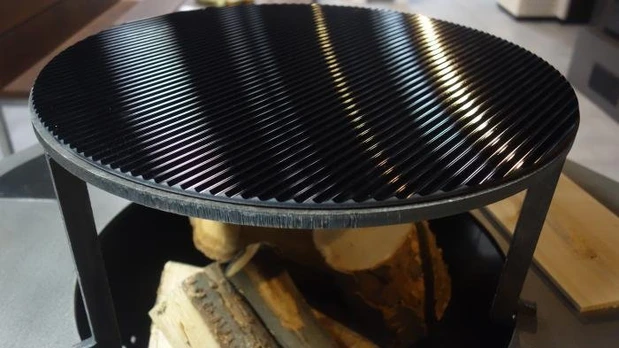 GLASS PLATE grotelės GRILL 80 kepsninei
