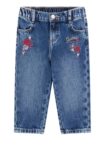 Guess Džinsai K6YA06 D1156 Mėlyna Regular Fit