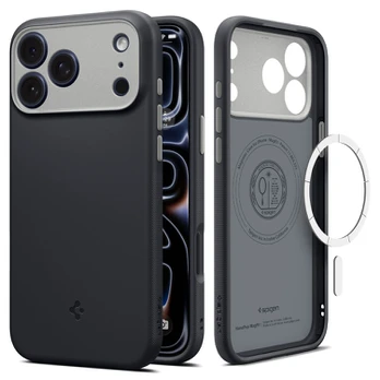 Dėklas Spigen Nano Pop MagSafe iPhone 17 Pro / 18 Pro Juodas SESAME