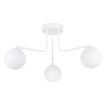 Lubinis šviestuvas SOLLUX ASTRAL 3, G9, 3 x max 8W LED, balta