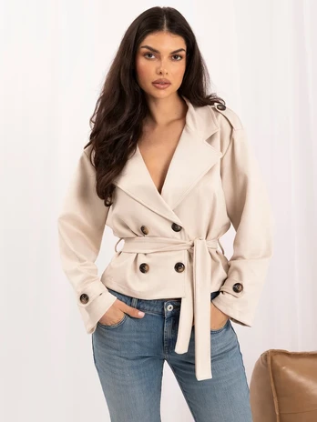 Italy Moda Striukė-MI-KR-4380.80-jasny smėlio spalva