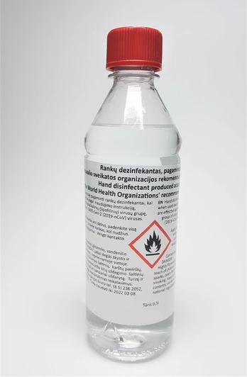 0,5L Rankų dezinfekantas
