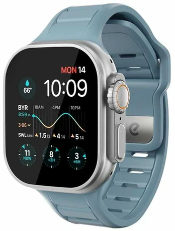 Keybudz Journey Apple Watch Strap - Tidal Mėlyna
