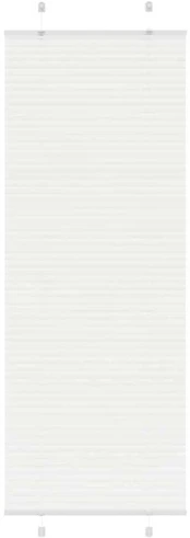 plisuota žaliuze balta 75x200 cm audinio plotis 74,4 cm