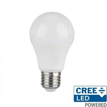 8,5W LED lemputė, E27, A60, 6500K, 200°, CREE LED chip