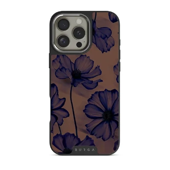 Velvet Night - iPhone 16 Pro Case, Elite Dark (MagSafe) / Silver