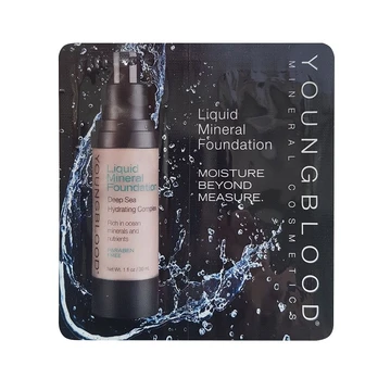 Youngblood Liquid Mineral Foundation Golden Tan SAMPLE