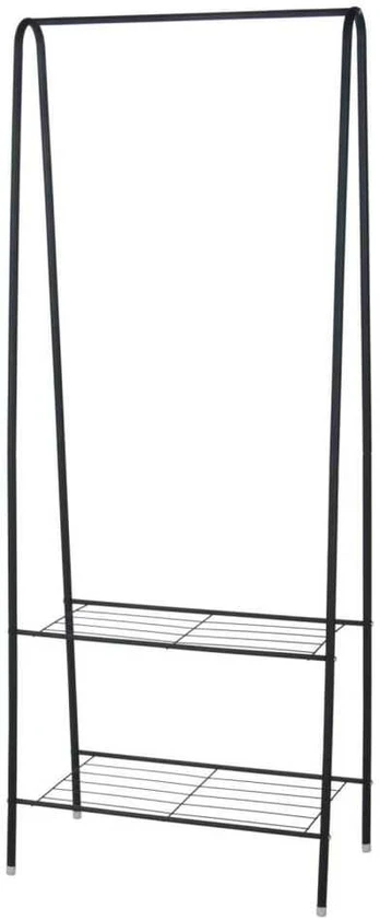Excellent Houseware Storage solutions Drabužių kabykla su 2 lentynomis, 61x34x152cm