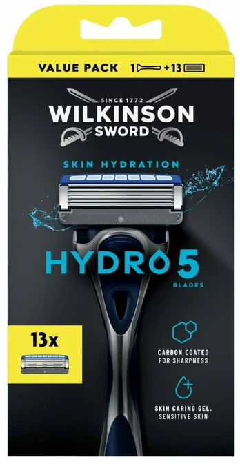 Skustuvas, rinkinys Wilkinson Sword Hydro 5, 13 vnt