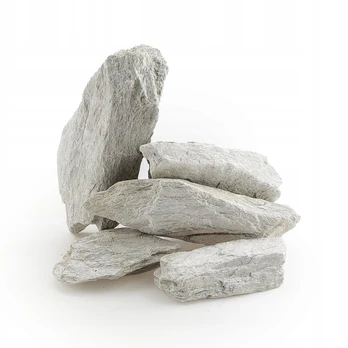 3kg Sidabrinis kvarcito gabalas akvariumo akmuo