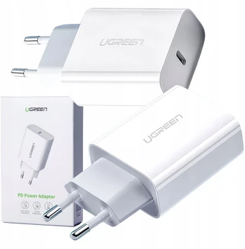 Ugreen 20w Usb Type-c Pd Qc greitojo įkrovimo tinklo įkroviklis 3a