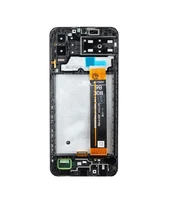 For_Samsung LCD display + Touch Unit + Front Cover Samsung A135F Galaxy A13 Juodas kaina