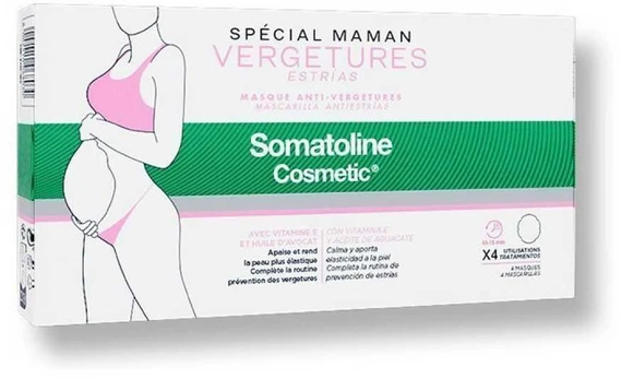 Somatoline Anti-Stretch Marks Special Mask for Moms 4 Units
