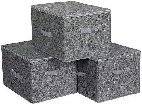 Songmics Riidest hoiukast 40x30x25cm, hall