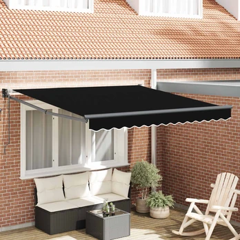 Automatinė įtraukiama markizė Juoda 300x250 cm