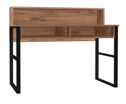 Stalas Kalune Design Kemo, juodas/riešuto