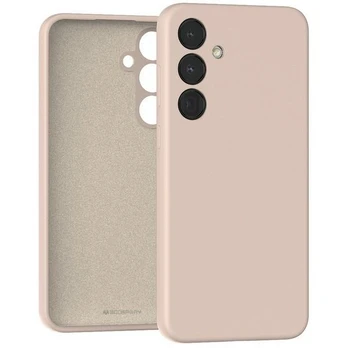 Dėklas Mercury Silicone Samsung A05s A057 rožinė-smėlio|pink sand