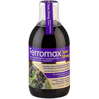 Hankintatukku FERROMAX TONIC STRONG tirpalas, 500 ml