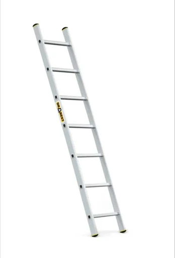 DRABEST PRO aliuminio kopėčios, 7 pakopos, 150 kg