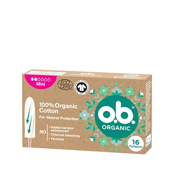 o.b. Organic Mini Tampons