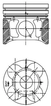 Stūmoklis KOLBENSCHMIDT 40179600