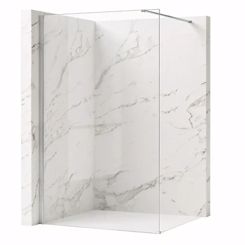 Walk-In dušo sienelė Rea Flexi, Transparent / Chrome, 90 cm