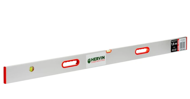 Stačiakampis lyginimo lotas HERVIN CONSTRUCTION, 1,5 m, RASL-1500