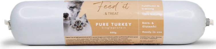 Feed'it & Treat - Pure Turkey - 800g