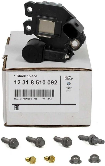 BMW E60 E61 E61 E63 E64 E65 E66 E83 įtampos reguliatorius originalus 12318510092