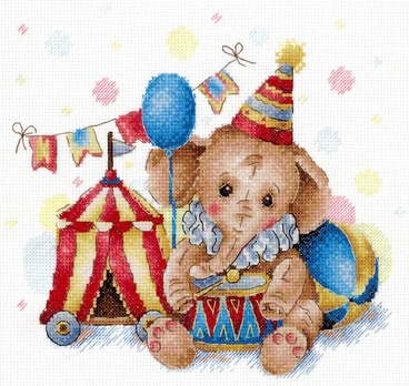 Cross stitch kit "Favorite circus" SNV-836