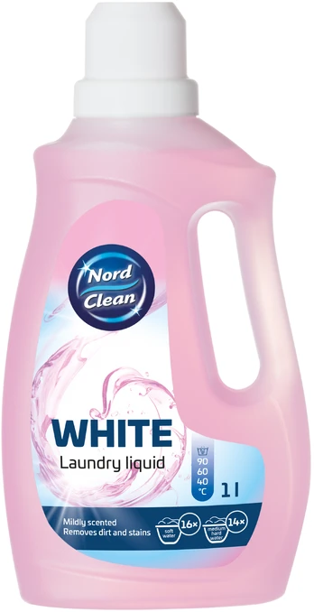 Skalbimo gelis Nord Clean White, 1 l