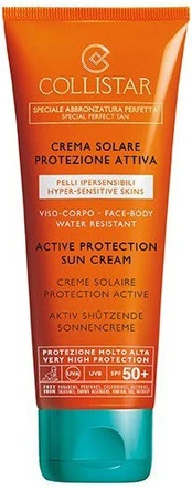 Stiprinantis įdegį kremas veidui Collistar Active Protection SPF50, 100 ml