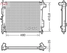 Radiatorius, variklio aušinimas DENSO DRM43018